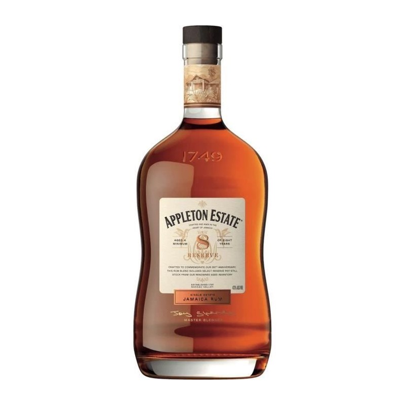 Appleton Estate - 8 ans - Réserve - Rhum - 43,0% Vol. - 70cl