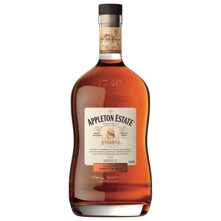 Appleton Estate - 8 ans - Réserve - Rhum - 43,0% Vol. - 70cl