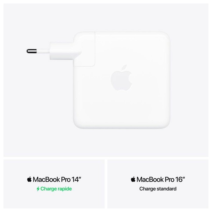 APPLE - Adaptateur secteur USB-C 96 W - Blanc APPLE - Adaptateur secteur USB-C 96 W - Blanc