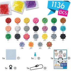 Le kit porte-clés Naruto - Aquabeads - 35118
