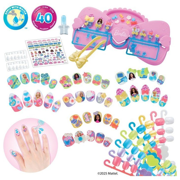 Mon coffret de manucure Barbie - Aquabeads - 35137 Mon coffret de manucure Barbie - Aquabeads - 35137