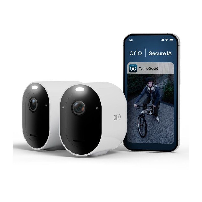 Caméra de surveillance - Arlo - Pro 6 2K+ Kit de 2 caméras