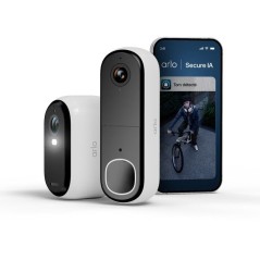 Caméra de surveillance - Arlo - Essential 3 1 caméra 2K + 1 sonnette