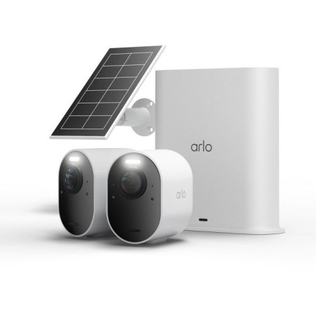 Caméra de surveillance - Arlo - Ultra 3 Kit de 2 caméras + 1 panneau