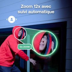 Caméra de surveillance - Arlo - Ultra 3 Kit de 2 caméras + 1 panneau
