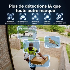 Caméra de surveillance - Arlo - Ultra 3 Kit de 2 caméras + 1 panneau