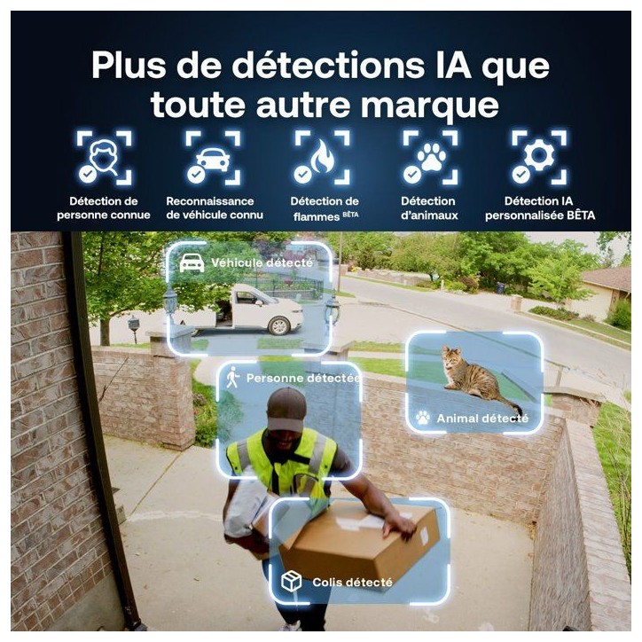 Caméra de surveillance - Arlo - Ultra 3 Kit de 2 caméras + 1 panneau solaire Caméra de surveillance - Arlo - Ultra 3 Kit de 2 caméras + 1 panneau solaire