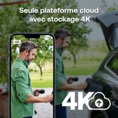 Caméra de surveillance - Arlo - Ultra 3 Kit de 3 caméras + 1 panneau