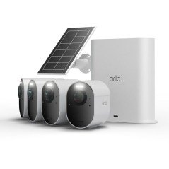 Caméra de surveillance - Arlo - Ultra 3 Kit de 4 caméras + 1 panneau