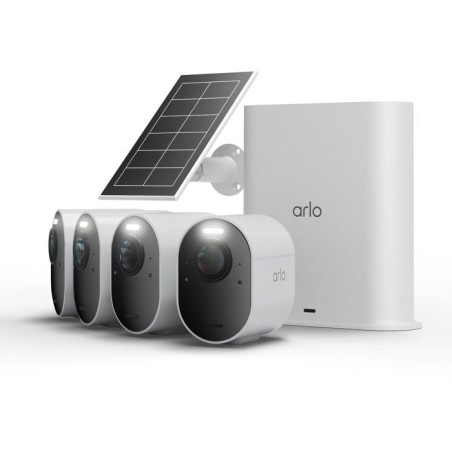 Caméra de surveillance - Arlo - Ultra 3 Kit de 4 caméras + 1 panneau