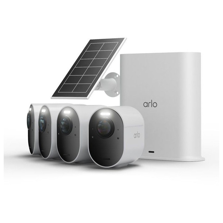 Caméra de surveillance - Arlo - Ultra 3 Kit de 4 caméras + 1 panneau solaire Caméra de surveillance - Arlo - Ultra 3 Kit de 4 caméras + 1 panneau solaire