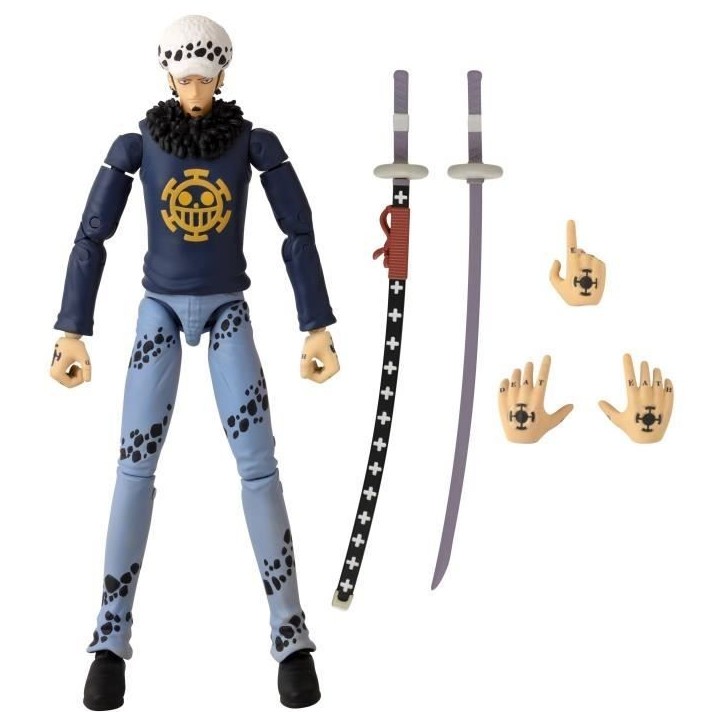 Figurine Anime Heroes 17 cm - Trafalgar Law - Bandai - One Piece Figurine Anime Heroes 17 cm - Trafalgar Law - Bandai - One Piece