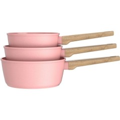 Set de 3 casseroles - Tous feux dont induction - ARTHUR MARTIN - AM070