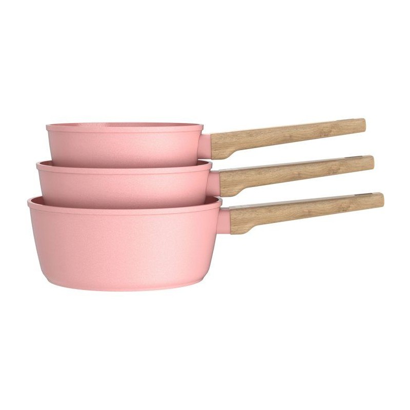 Set de 3 casseroles - Tous feux dont induction - ARTHUR MARTIN - AM070