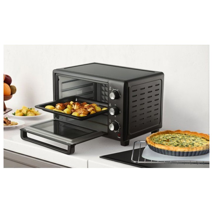 Four posable 30L - ARTHUR MARTIN - 1600W - 3 mode de cuisson intégré - Porte miroir Four posable 30L - ARTHUR MARTIN - 1600W - 3 mode de cuisson intégré - Porte miroir