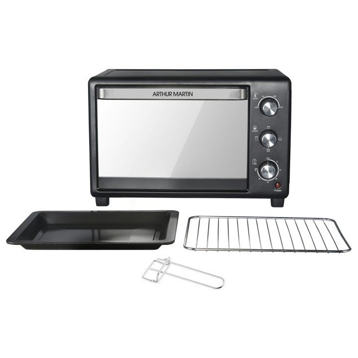 Four posable 30L - ARTHUR MARTIN - 1600W - 3 mode de cuisson intégré - Porte miroir Four posable 30L - ARTHUR MARTIN - 1600W - 3 mode de cuisson intégré - Porte miroir