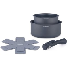 Set de 2 casseroles - Tous feux dont induction - ARTHUR MARTIN - AM298
