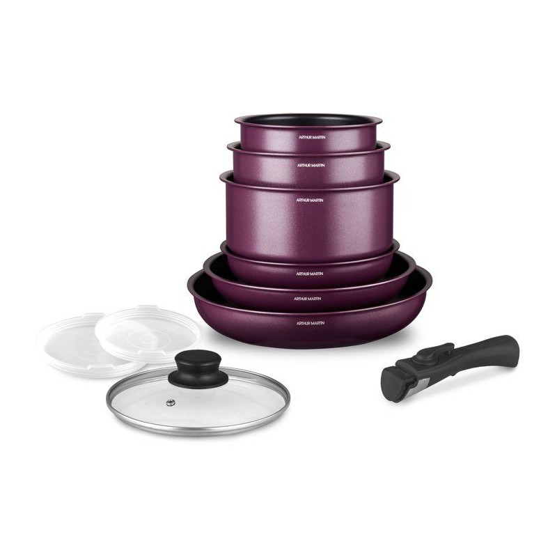 Batterie de cuisine - Tous feux dont induction - ARTHUR MARTIN - AM299