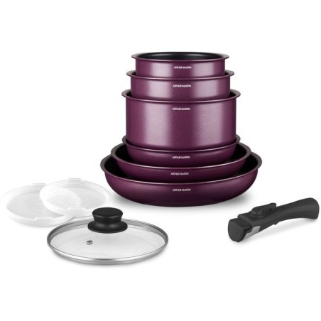 Batterie de cuisine - Tous feux dont induction - ARTHUR MARTIN - AM299