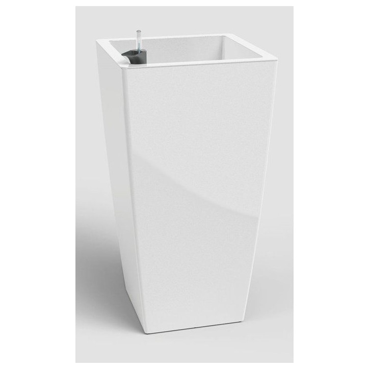 Pot de fleurs - ARTEVASI - Pisa SWS 60 BR - Intérieur/extérieur - Plastique - Ø33 x H61 cm - 45 L - Blanc Pot de fleurs - ARTEVASI - Pisa SWS 60 BR - Intérieur/extérieur - Plastique - Ø33 x H61 cm - 45 L - Blanc
