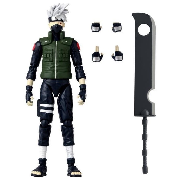 Figurine Anime Heroes - Bandai - Naruto Shippuden - Kakashi Hatake (Fourth Great Ninja War) - 17 cm Figurine Anime Heroes - Bandai - Naruto Shippuden - Kakashi Hatake (Fourth Great Ninja War) - 17 cm