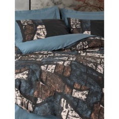 Parure de lit - 1 housse de couette 220 x 240 cm + 2 taies d'oreiller