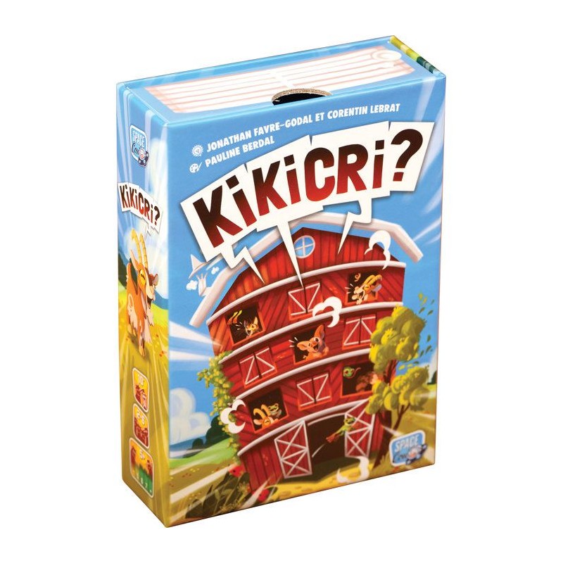 Jeu d'ambiance - ASMODEE - KIKICRI - Familial - 3 a 6 joueurs - 10 min