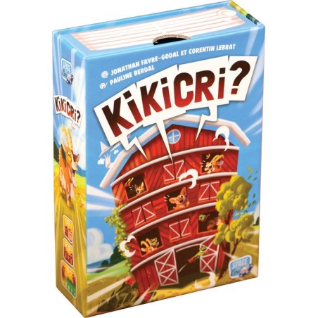 Jeu d'ambiance - ASMODEE - KIKICRI - Familial - 3 a 6 joueurs - 10 min