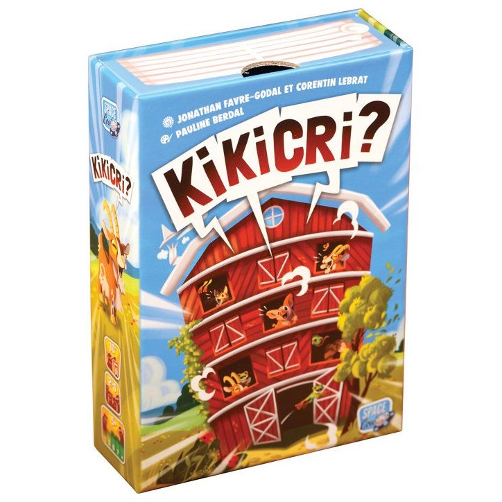Jeu d'ambiance - ASMODEE - KIKICRI - Familial - 3 a 6 joueurs - 10 minutes de jeu Jeu d'ambiance - ASMODEE - KIKICRI - Familial - 3 a 6 joueurs - 10 minutes de jeu
