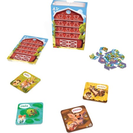 Jeu d'ambiance - ASMODEE - KIKICRI - Familial - 3 a 6 joueurs - 10 minutes de jeu
