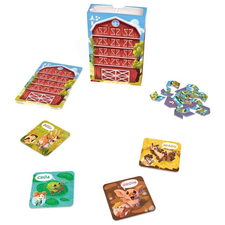 Jeu d'ambiance - ASMODEE - KIKICRI - Familial - 3 a 6 joueurs - 10 minutes de jeu Jeu d'ambiance - ASMODEE - KIKICRI - Familial - 3 a 6 joueurs - 10 minutes de jeu