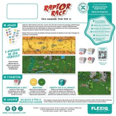 Jeu d'ambiance - ASMODEE - Raptor Race - 2 a 6 joueurs - a partir de 8