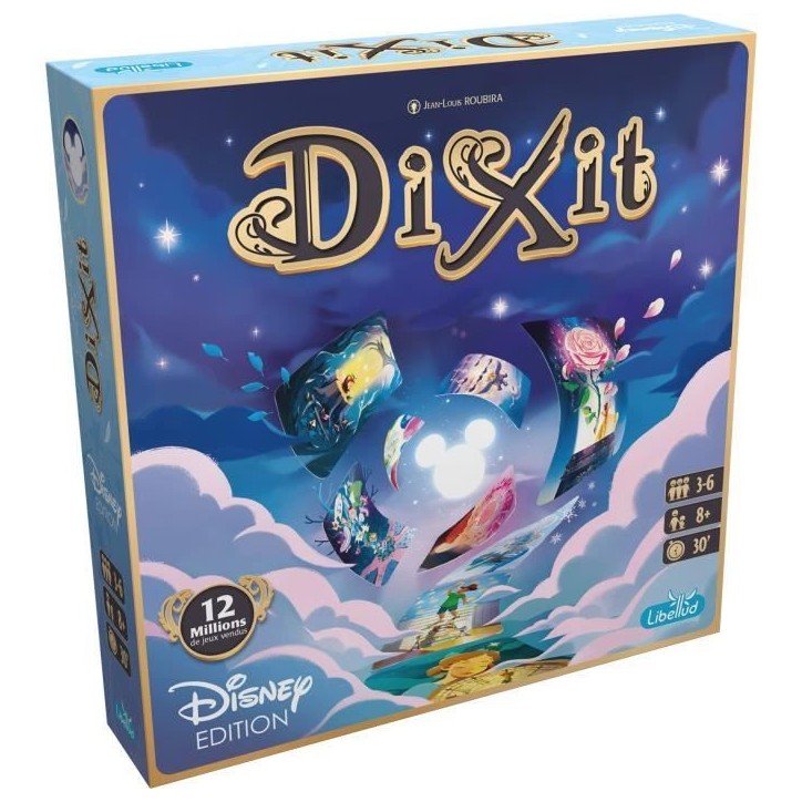 Dixit Disney|Asmodee - Jeu de société - Jeu d'imagination - 3 a 6 personnes Dixit Disney|Asmodee - Jeu de société - Jeu d'imagination - 3 a 6 personnes