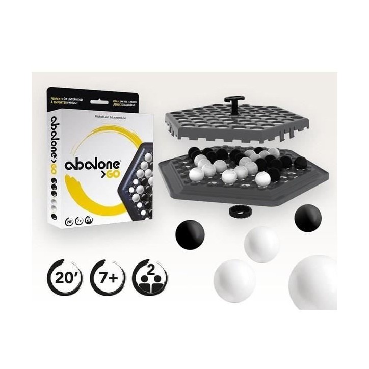 Abalone GO (Tuckbox travel) DE/ES/FR/NL Abalone GO (Tuckbox travel) DE/ES/FR/NL