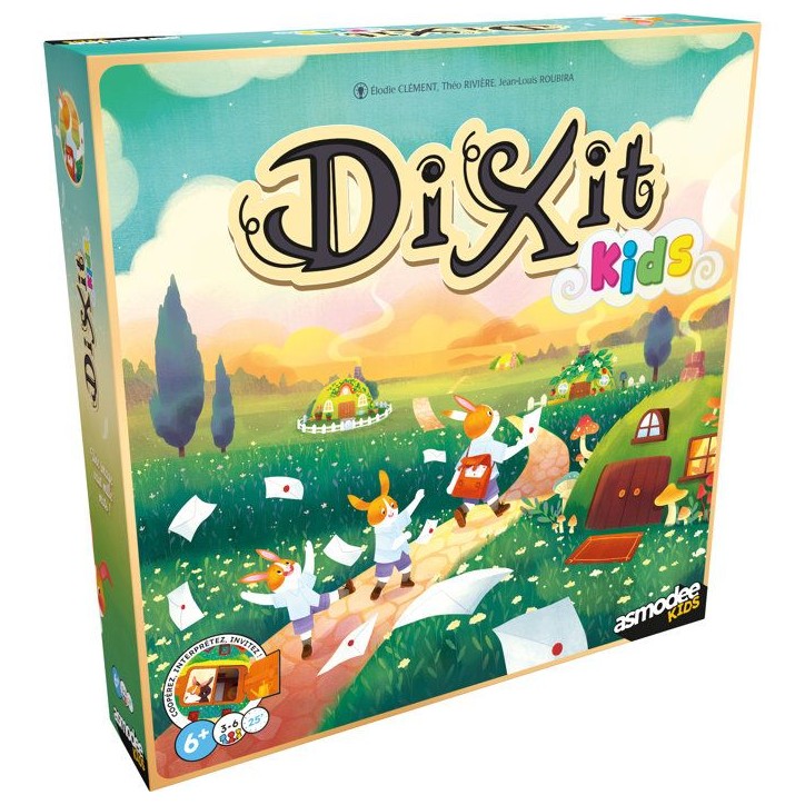LIBELLUD Dixit Kids - Jeu coopératif enfants - association d'images - 84 cartes illustrées - des 6 ans - jeu société familia LIBELLUD Dixit Kids - Jeu coopératif enfants - association d'images - 84 cartes illustrées - des 6 ans - jeu société familia