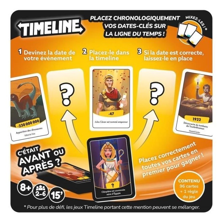 Timeline Jeux & Loisirs - Clutch Box FR Timeline Jeux & Loisirs - Clutch Box FR