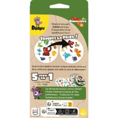 Jeu Dobble Dinosaures - Jeu d'observation et rapidité - Des 4 ans - 2