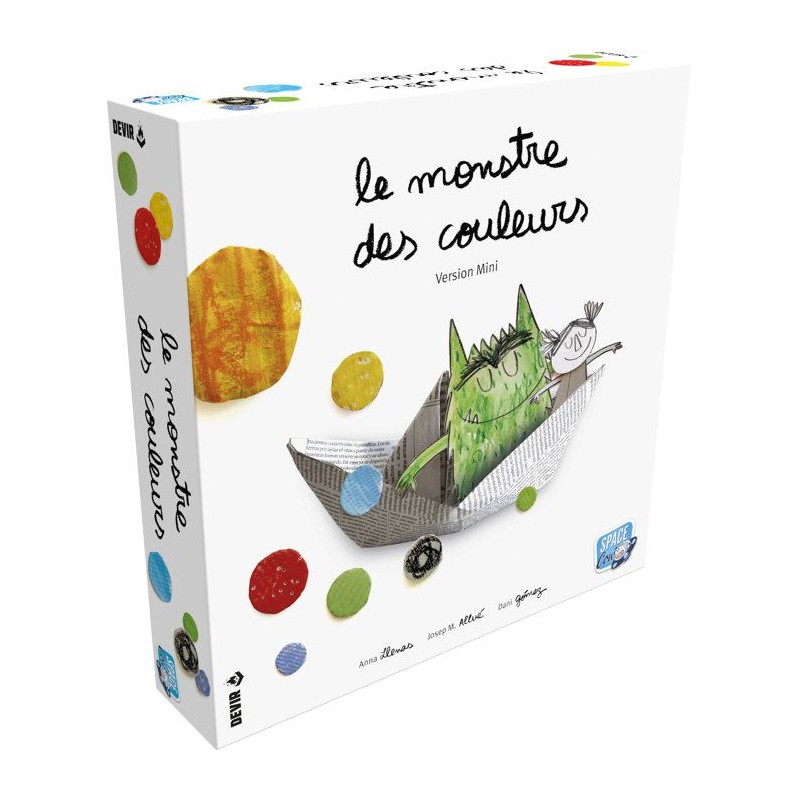 SPACE COW Jeu éducatif émotions - Le Monstre des couleurs nouvelle