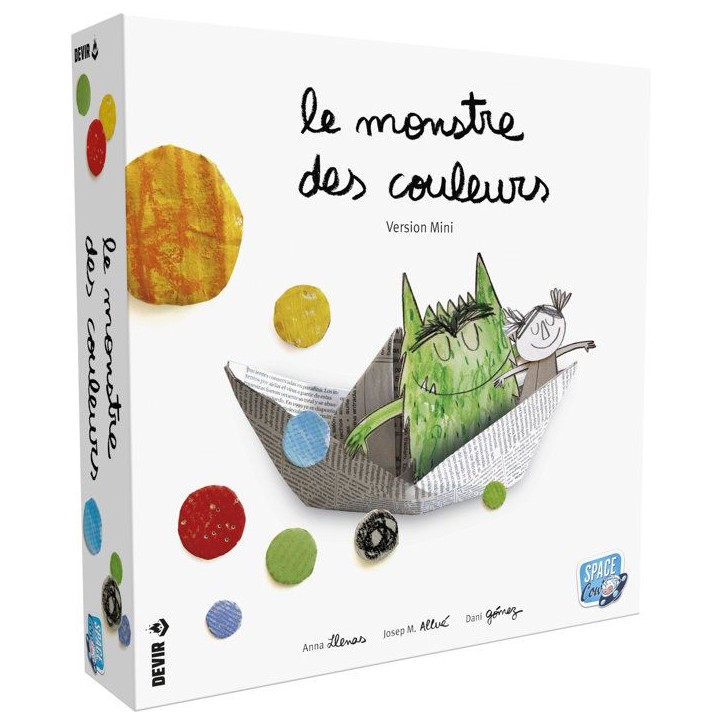 SPACE COW Jeu éducatif émotions - Le Monstre des couleurs nouvelle édition - Des 3 ans - 2 a 5 joueurs - 20 min SPACE COW Jeu éducatif émotions - Le Monstre des couleurs nouvelle édition - Des 3 ans - 2 a 5 joueurs - 20 min