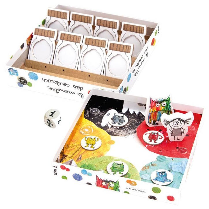 SPACE COW Jeu éducatif émotions - Le Monstre des couleurs nouvelle édition - Des 3 ans - 2 a 5 joueurs - 20 min SPACE COW Jeu éducatif émotions - Le Monstre des couleurs nouvelle édition - Des 3 ans - 2 a 5 joueurs - 20 min