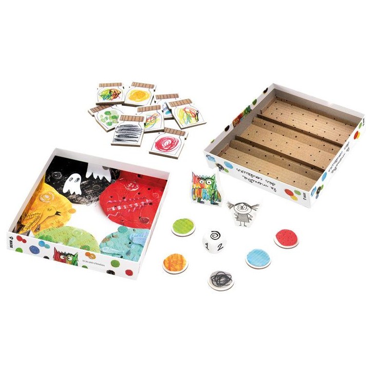SPACE COW Jeu éducatif émotions - Le Monstre des couleurs nouvelle édition - Des 3 ans - 2 a 5 joueurs - 20 min SPACE COW Jeu éducatif émotions - Le Monstre des couleurs nouvelle édition - Des 3 ans - 2 a 5 joueurs - 20 min
