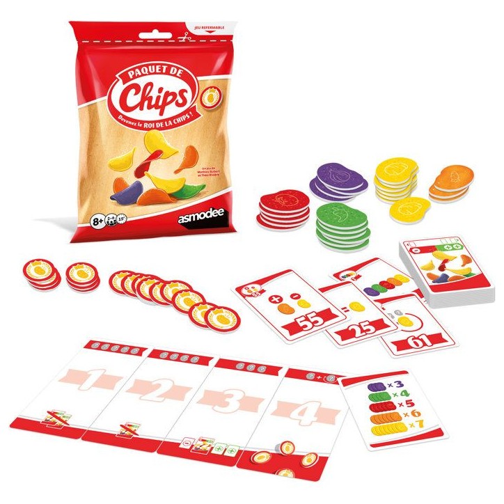 Zygomatic Jeu d'ambiance - Paquet de Chips - 2 a 5 joueurs - Des 8 ans - 15 min Zygomatic Jeu d'ambiance - Paquet de Chips - 2 a 5 joueurs - Des 8 ans - 15 min