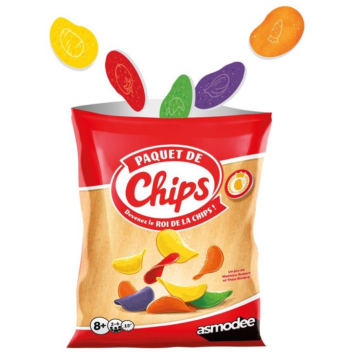 Zygomatic Jeu d'ambiance - Paquet de Chips - 2 a 5 joueurs - Des 8 ans - 15 min Zygomatic Jeu d'ambiance - Paquet de Chips - 2 a 5 joueurs - Des 8 ans - 15 min