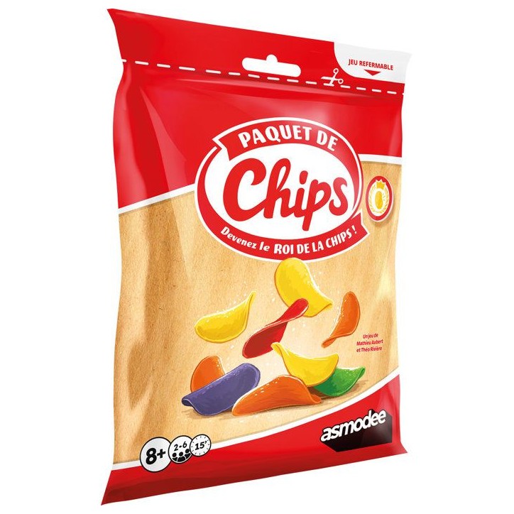 Zygomatic Jeu d'ambiance - Paquet de Chips - 2 a 5 joueurs - Des 8 ans - 15 min Zygomatic Jeu d'ambiance - Paquet de Chips - 2 a 5 joueurs - Des 8 ans - 15 min