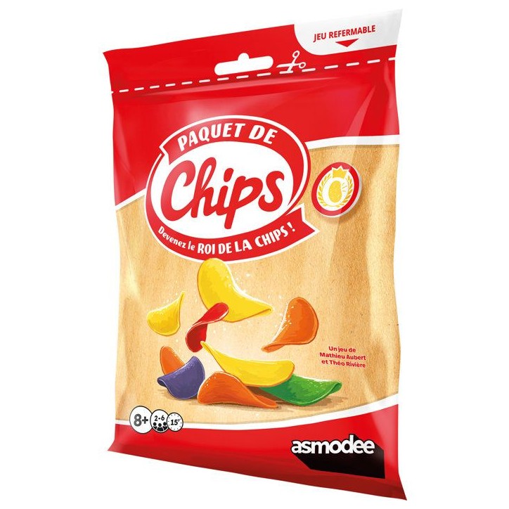 Zygomatic Jeu d'ambiance - Paquet de Chips - 2 a 5 joueurs - Des 8 ans - 15 min Zygomatic Jeu d'ambiance - Paquet de Chips - 2 a 5 joueurs - Des 8 ans - 15 min
