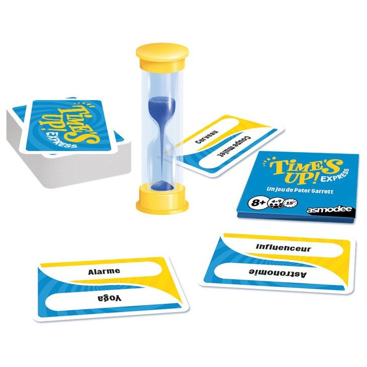 ZYGOMATIC - Jeu d'ambiance - Time's Up Express - Jeu de société famille - Format a emporter - Des 8 ans - 4 a 9 joueurs - 15 m