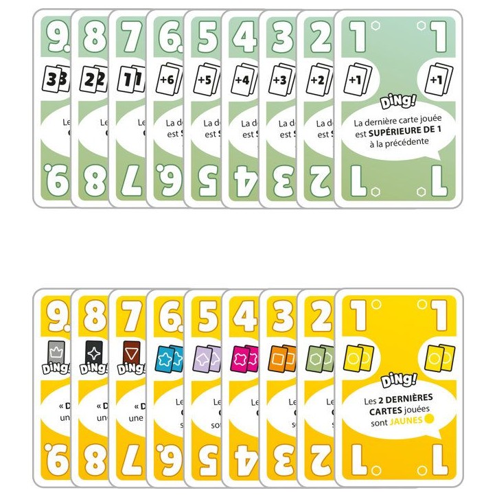 DON'T PANIC GAMES Jeu de cartes ambiance - DING! - 2 a 7 joueurs - Des 8 ans - fun et rapide - parties express - version frança DON'T PANIC GAMES Jeu de cartes ambiance - DING! - 2 a 7 joueurs - Des 8 ans - fun et rapide - parties express - version frança