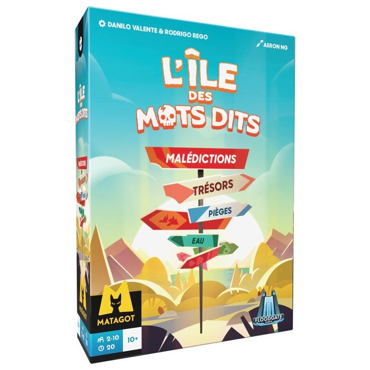 ASMODEE Jeu de société L'île des mots dits - 2 a 10 joueurs - Des 10 ans - Parties de 20 min - Jeu coopératif ou compétitif ASMODEE Jeu de société L'île des mots dits - 2 a 10 joueurs - Des 10 ans - Parties de 20 min - Jeu coopératif ou compétitif