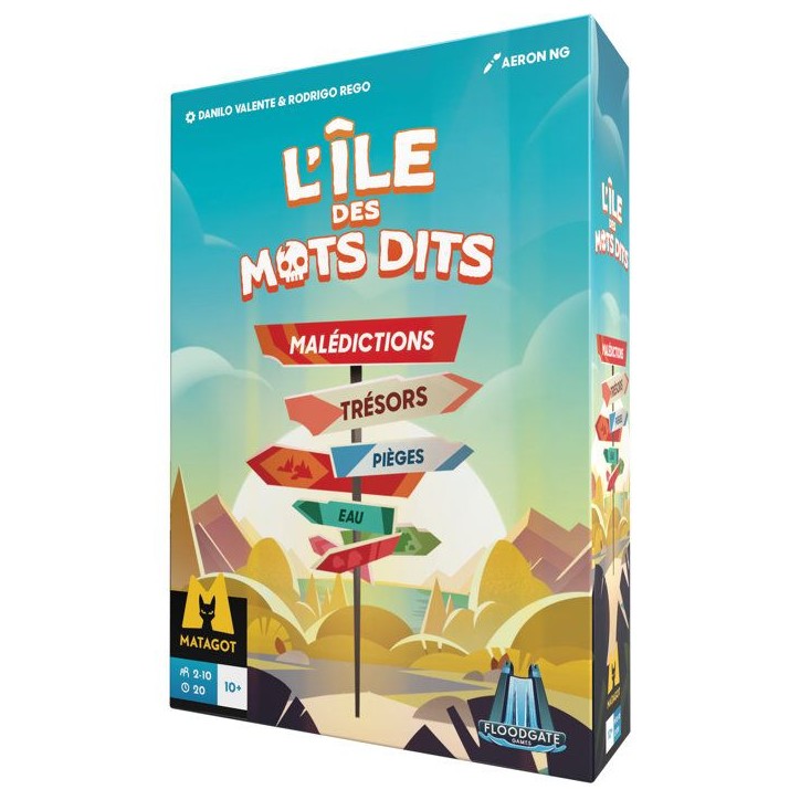 ASMODEE Jeu de société L'île des mots dits - 2 a 10 joueurs - Des 10 ans - Parties de 20 min - Jeu coopératif ou compétitif ASMODEE Jeu de société L'île des mots dits - 2 a 10 joueurs - Des 10 ans - Parties de 20 min - Jeu coopératif ou compétitif