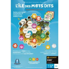 ASMODEE Jeu de société L'île des mots dits - 2 a 10 joueurs - Des 1